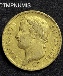 ,MONNAIE,40,FRANCS,OR,NAPOLEON,1812,