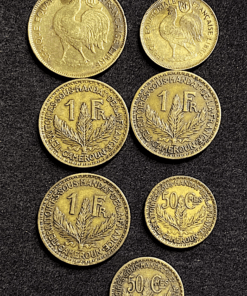 ,MONNAIE,COLONIES,FRANCAISE,1,FRANC,CAMEROUN,AFRIQUE,