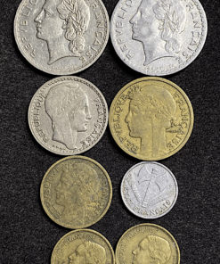 ,MONNAIE,FRANCAISE,LOT,1,2,5,FRANCS,