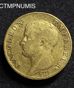 ,MONNAIE,40,FRANCS,OR,NAPOLEON,1806,