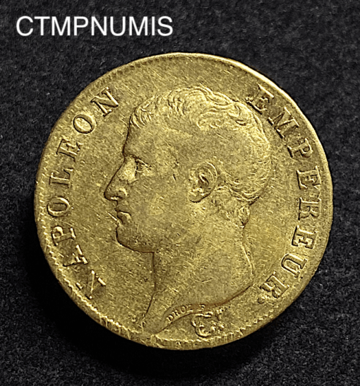 ,MONNAIE,40,FRANCS,OR,NAPOLEON,1806,