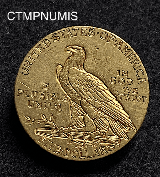 ,MONNAIE,ETATS,UNIS,5,DOLLAR,OR,1911,