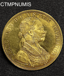 ,MONNAIE,AUTRICHE,4,DUCAT,OR,1915,