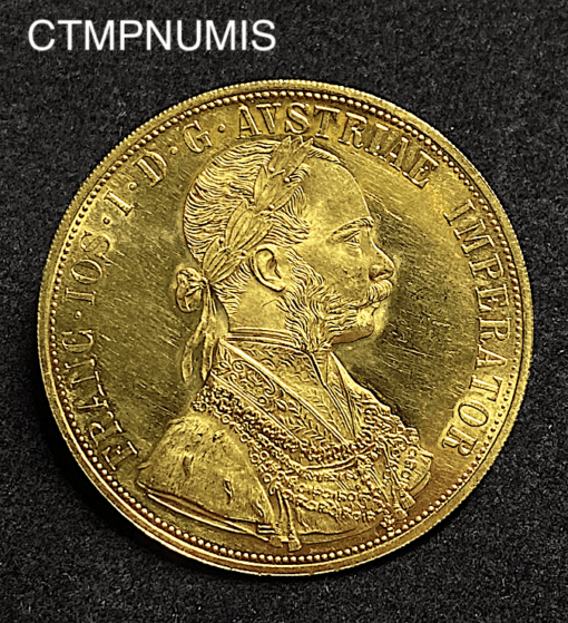 ,MONNAIE,AUTRICHE,4,DUCAT,OR,1915,