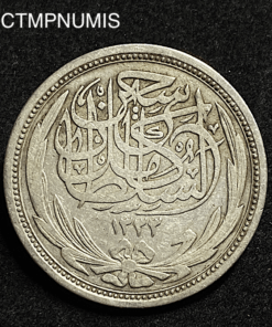 ,MONNAIE,EGYPTE,10,PIASTRES,ARGENT,1916,