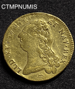 ,MONNAIE,DOUBLE,OR,LOUIS,LOUIS,XVI,1782,MONTPELLIER,
