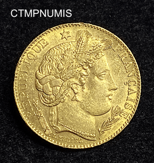,MONNAIE,10,FRANCS,OR,CERES,1899,