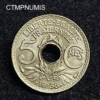 ,MONNAIE,5,CENTIMES,LINDAUER,1938,SPL,