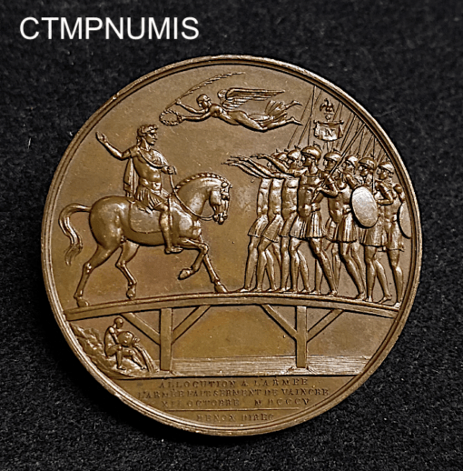 ,MEDAILLE,NAPOLEON,I°,ARMEE,PONT,DE,LECH,1805,
