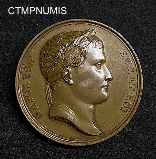 ,MEDAILLE,NAPOLEON,I°,ARMEE,PONT,DE,LECH,1805,
