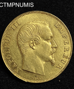 ,MONNAIE,50,FRANCS,OR,NAPOLEON,III,1857,SUP,