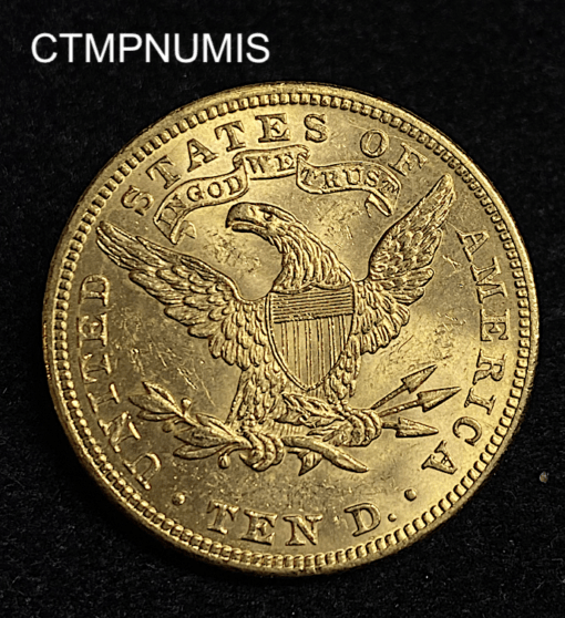 ,MONNAIE,ETATS,UNIS,10,DOLLAR,OR,1893,