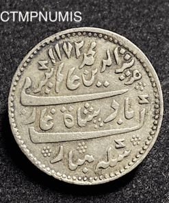 ,MONNAIE,INDE,1/2,RUPEE,ARGENT,MADRAS,