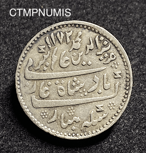 ,MONNAIE,INDE,1/2,RUPEE,ARGENT,MADRAS,