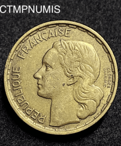 ,MONNAIE,20,FRANCS,GEORGES,GUIRAUD,1950,B,4,PLUMES,