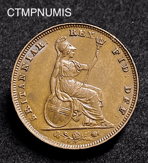 ,MONNAIE,ROYAUME,UNI,1,FARTHING,1837,