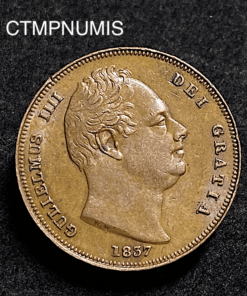 ,MONNAIE,ROYAUME,UNI,1,FARTHING,1837,