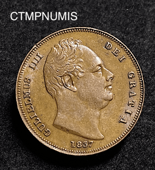 ,MONNAIE,ROYAUME,UNI,1,FARTHING,1837,