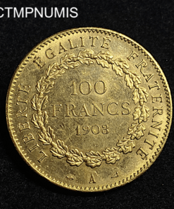 ,MONNAIE,100,FRANCS,OR,GENIE,1903,