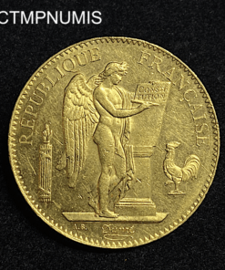 ,MONNAIE,100,FRANCS,OR,GENIE,1886,