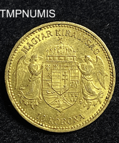 ,MONNAIE,10,KORONA,OR,HONGRIE,1893,