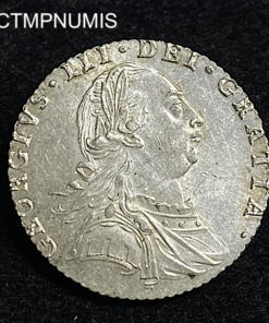 ,MONNAIE,ROYAUME,UNI,6,PENCE,ARGENT,1787,