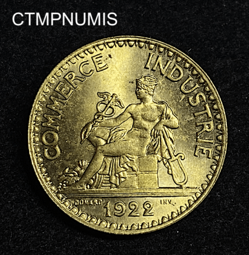 ,MONNAIE,2,FRANCS,COMMERCE,DOMARD,1922,