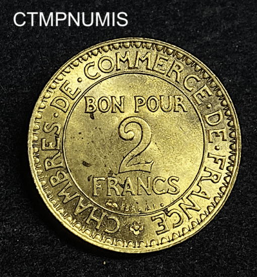 ,MONNAIE,2,FRANCS,COMMERCE,DOMARD,1922,