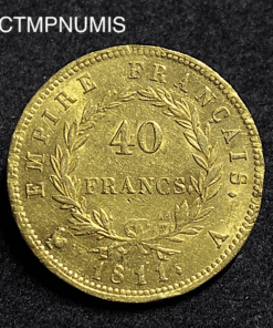 ,MONNAIE,40,FRANCS,OR,NAPOLEON,1811,