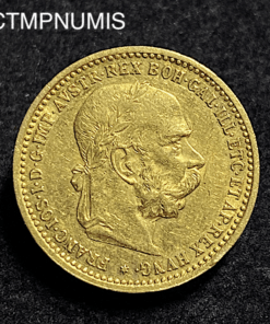 ,MONNAIE,AUTRICHE,10,CORONA,OR,1905,
