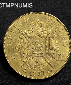 ,MONNAIE,50,FRANCS,OR,NAPOLEON,III,1857,