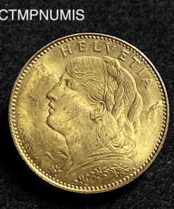,MONNAIE,SUISSE,10,FRANCS,OR,1922,