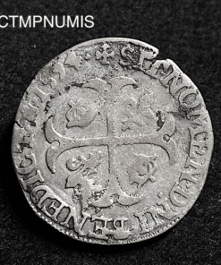 ,MONNAIE,HENRI,IV,DOUZAIN,1594,C,SAINT,LO,