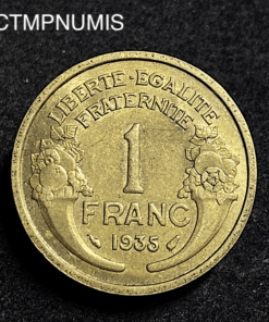 ,MONNAIE,1,FRANC,MORLON,1935,