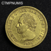 ,MONNAIE,ITALIE,80,LIRE,OR,1828,TURIN,