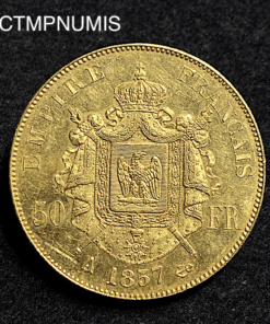 ,MONNAIE,50,FRANCS,OR,NAPOLEON,1857,