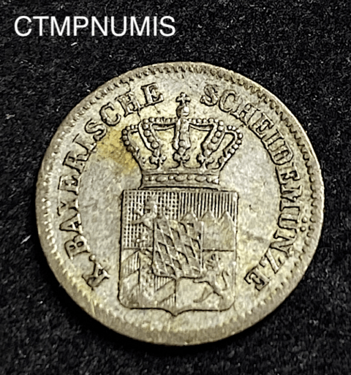 ,MONNAIE,ALLEMAGNE,1,KREUZER,1871,BAVIERE,