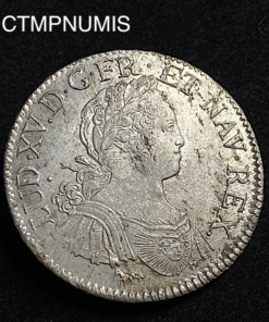 ,MONNAIE,LOUIS,XV,ROYALE,ECU,AUX,8,L,1725,
