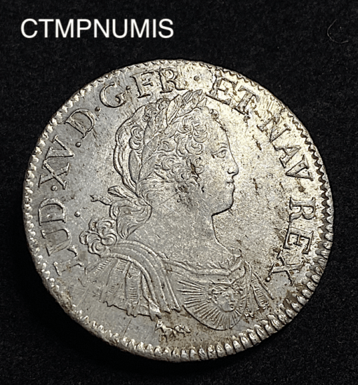 ,MONNAIE,LOUIS,XV,ROYALE,ECU,AUX,8,L,1725,