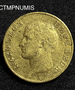 ,MONNAIE,40,FRANCS,OR,NAPOLEON,AN,13,