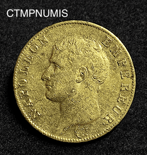 ,MONNAIE,40,FRANCS,OR,NAPOLEON,AN,13,