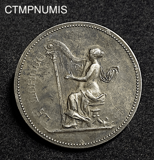 ,MEDAILLE,JETON,MUSIQUE,ALGER,1899,