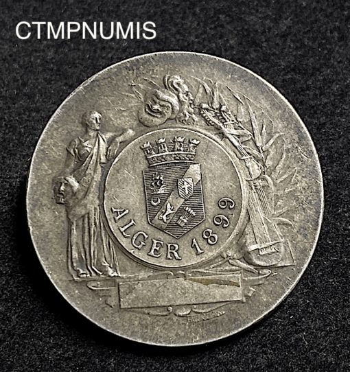 ,MEDAILLE,JETON,MUSIQUE,ALGER,1899,