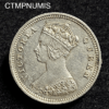 ,MONNAIE,HONG,KONG,10,CENTS,1891,
