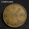,MONNAIE,SUEDE,1/2,SKILLING,1820,