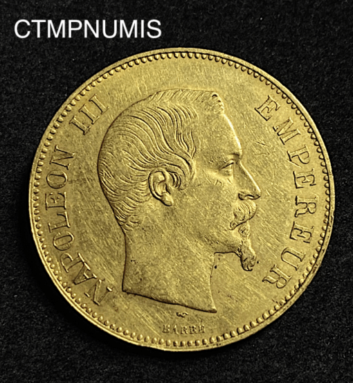 ,MONNAIE,100,FRANCS,OR,NAPOLEON,1857,