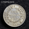 ,MONNAIES,EAST,INDIA,VICTORIA,2,ANNA,1841,