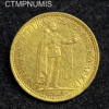 ,MONNAIE,HONGRIE,10,KORONA,OR,1904,