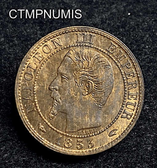 ,MONNAIE,1,CENTIME,NAPOLEON,III,1853,