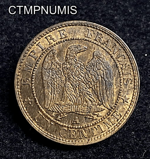 ,MONNAIE,1,CENTIME,NAPOLEON,III,1853,